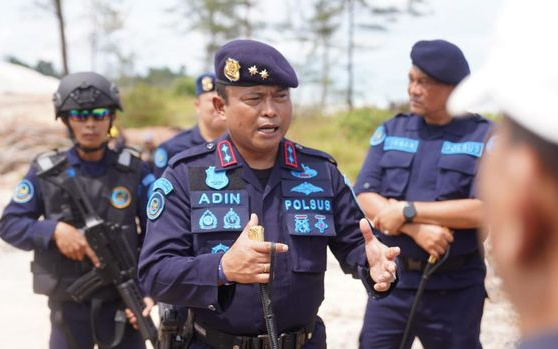 Laksda TNI Adin Nurawaluddin: Kegiatan Tambang Pulau Rupat Resmi Kami Stop