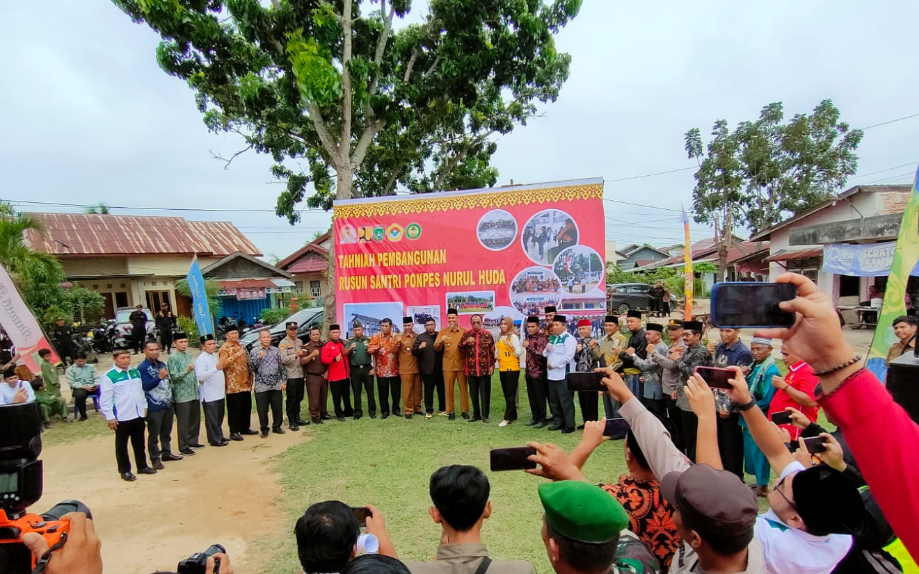 Wako Paisal Hadiri Syukuran Rencana Pembangunan Ponpes Nurul Huda Dumai