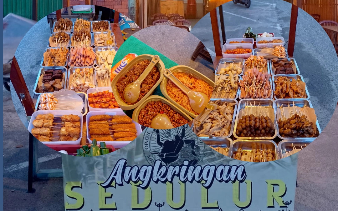 Jadi Destinasi Wisata Kuliner Malam, Angkringan Sedulur Hadir di Kota Dumai