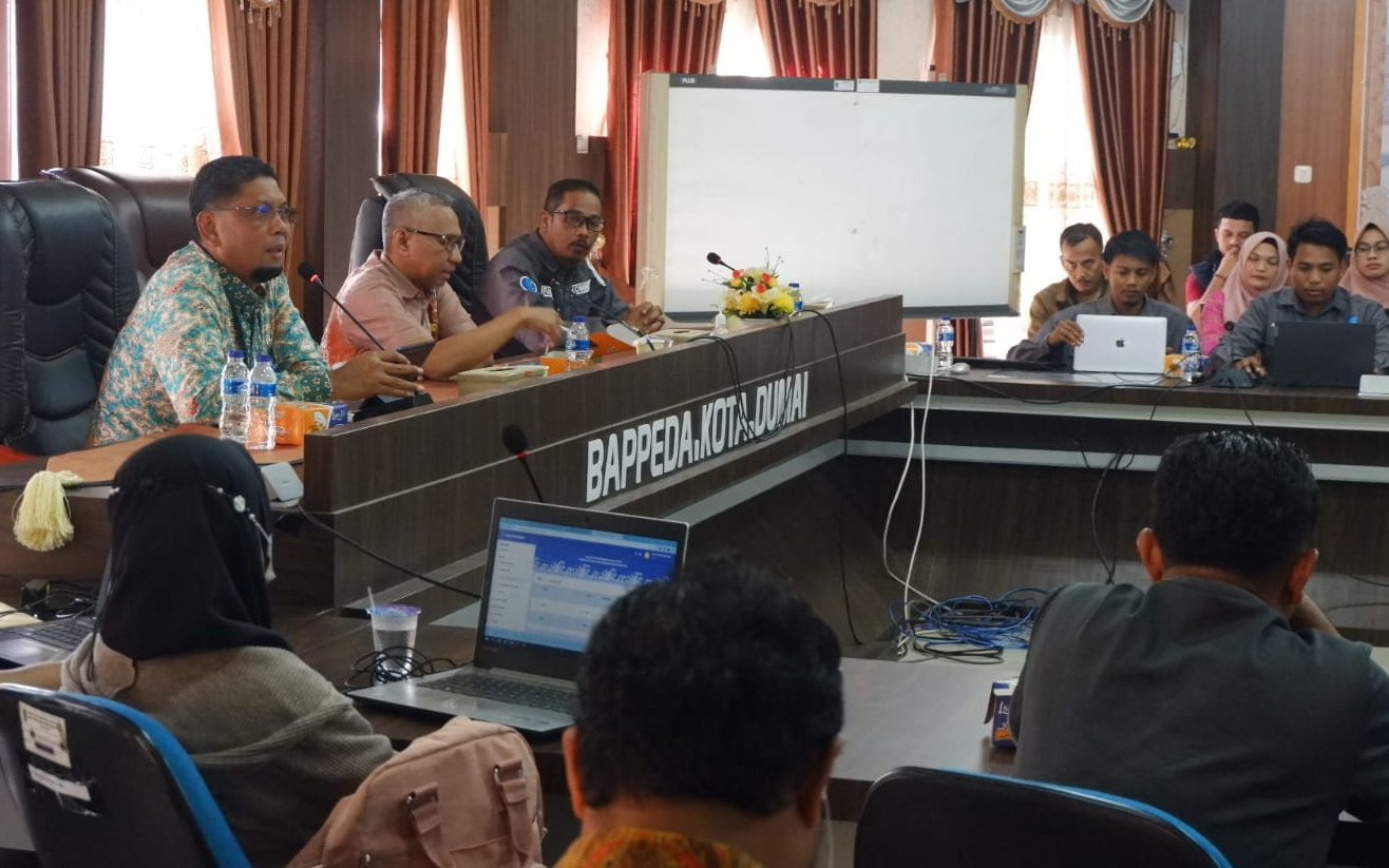 Pelaporan Anggaran, Bappedalitbang dan Inspektorat Daerah Dumai Sosialisasi