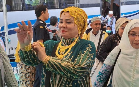 Viral Jemaah Haji Pakai Emas 180 Gram: Hanya imitasi