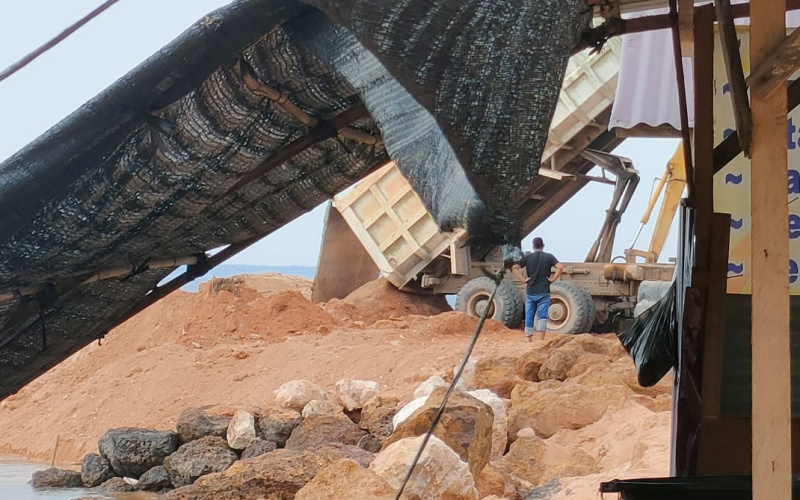 Reklamasi Pantai Koneng, Ketua DPK ALUN Dumai Edriwan: Ketegasan KKP dan Dinas Provinsi Diuji!