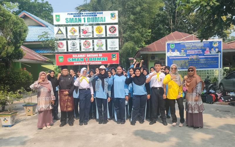 PMI Dumai Adakan Latihan Gabungan PMR Wira dan Madya