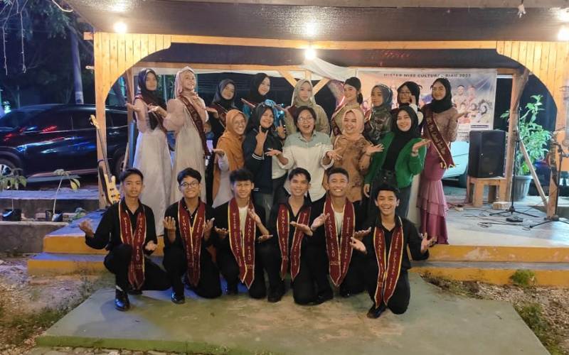 Finalis Mister Miss Cultural Riau 2023 Ramah Tamah dengan Media Partner