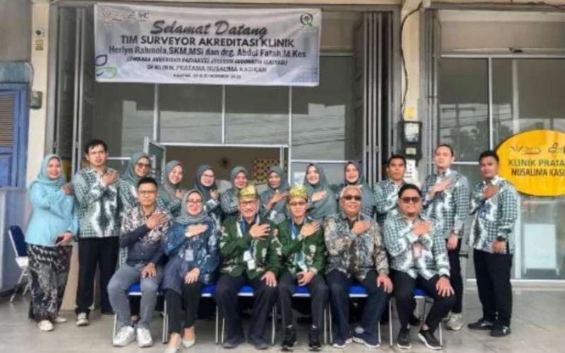 7 Klinik Pratama Nusalima Medika Raih Sertifikat Paripurna dari Kemenkes RI