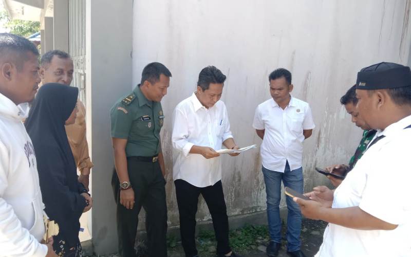 Pasiter Kodim 0320/Dumai Menginisiasi Proses Hibah Lahan Warga