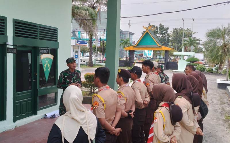 Kontingen Pramuka Saka Wira Kartika Kodim 0320/Dumai  Dilepas Ikuti Perjusami