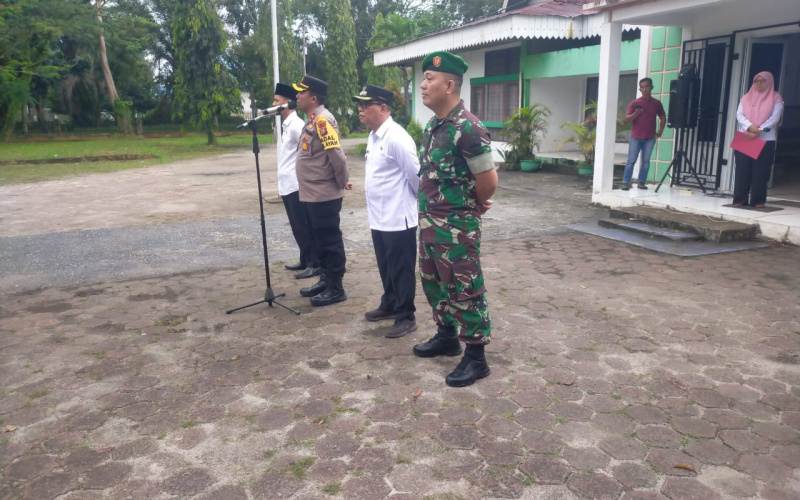Pengamanan Pemilu, Koramil 01/Dumai Gelar Apel
