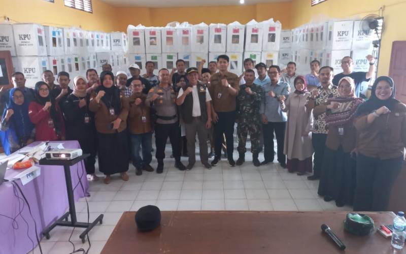 Danramil 02/BK Apresiasi Seluruh Penyelenggara Pemilu di Tingkat Kecamatan dan Kelurahan