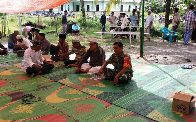 Pererat Hubungan dengan Masyarakat, Koramil 03 Sei Sembilan Giat Komunikasi Sosial