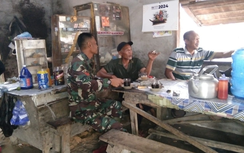 Tingkatkan Partisipasi Masyarakat, Babinsa Koramil 03 Basilam Baru Laksanakan Berbagai Giat