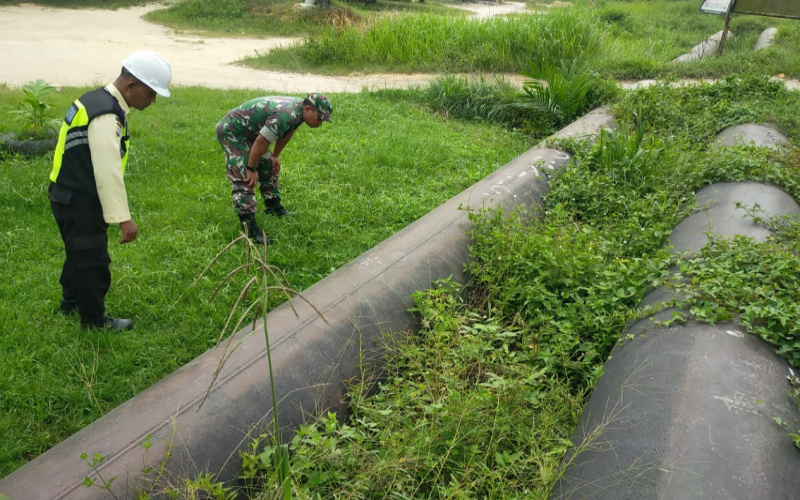 Bersama SKK Migas, Kodim 0320 Dumai Jaga Keamanan Wilayah