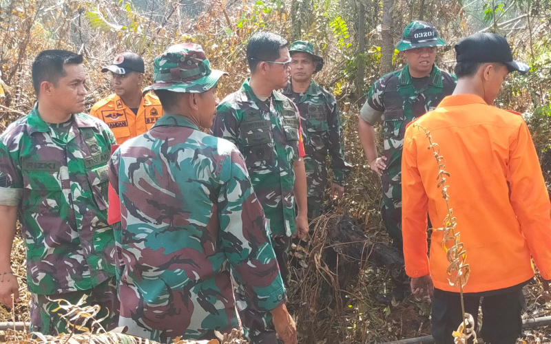 Waspada Terhadap Karhutla, Dandim 0320 Dumai: Seluruh Pihak Agar Berpartisipasi