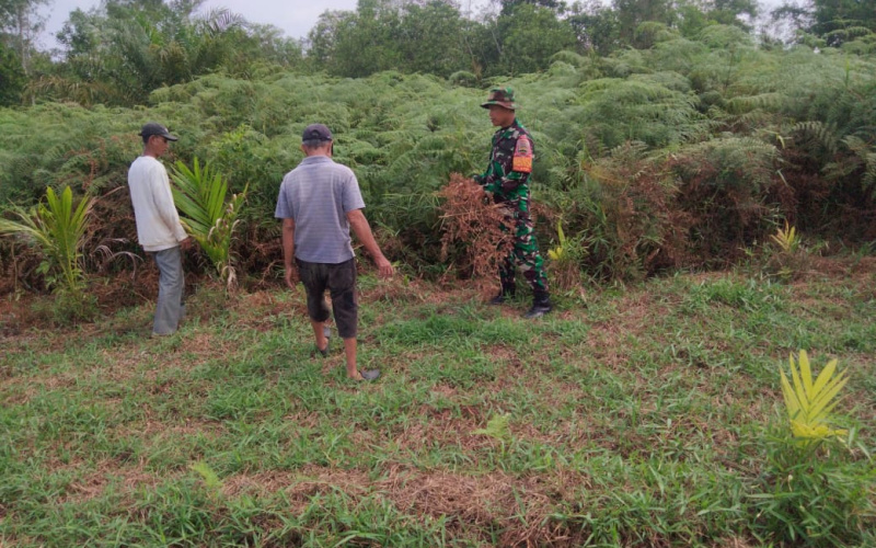 Upaya Jaga Kelestarian Lingkungan, Babinsa STDI Lakukan Patroli Rutin