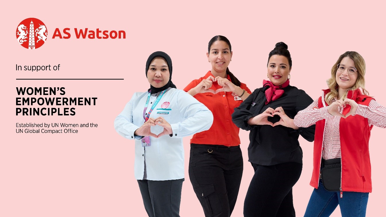 AS Watson Supports Gender Equity with Commitment to Women's Empowerment Principles by UN Women