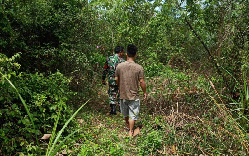 Babinsa Koramil 02/BK Gencar Lakukan Patroli dan Sosialisasi