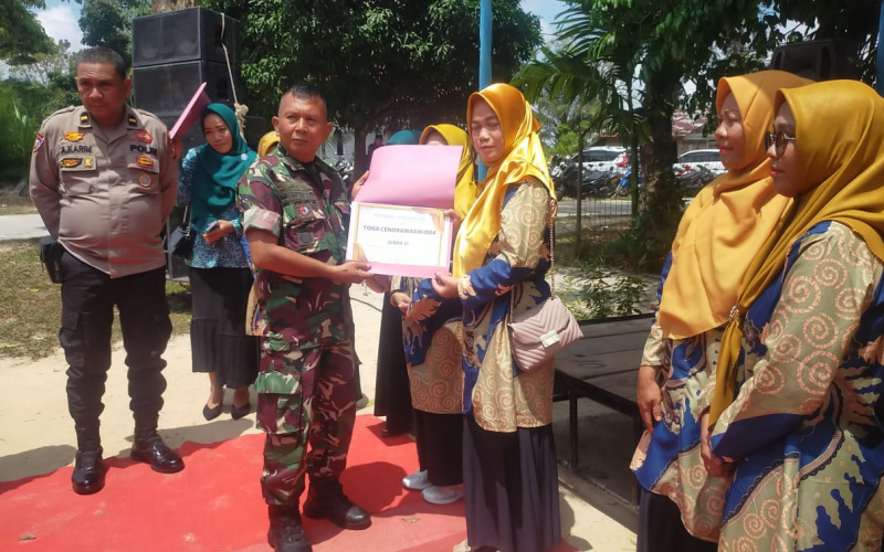 Hari Jadi ke 3 Kelurahan Bagan Besar, Danramil 02/BK Apresiasi