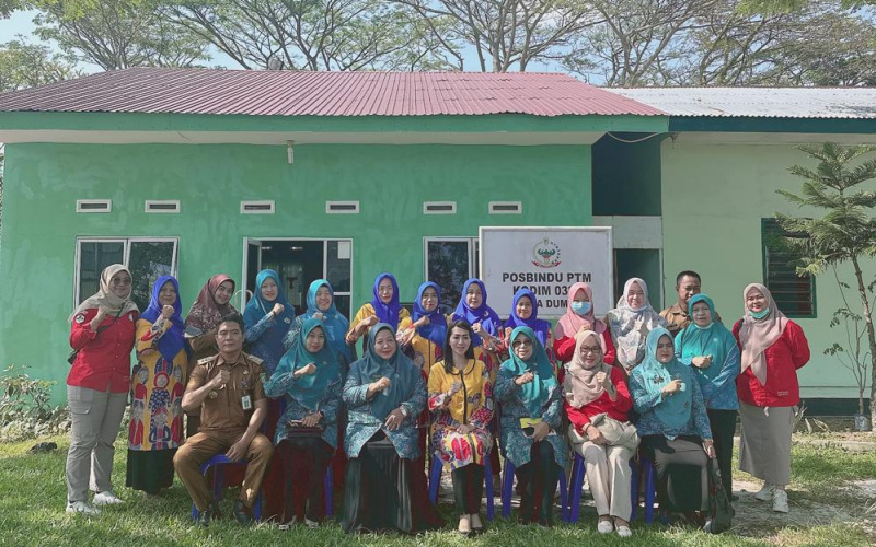 Dandim 0320 Dumai Sambut Kunjungan Ketua Tim Penggerak PKK