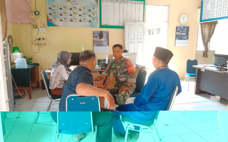 Babinsa Koramil 03 SS Kembali Gelar Komunikasi Sosial