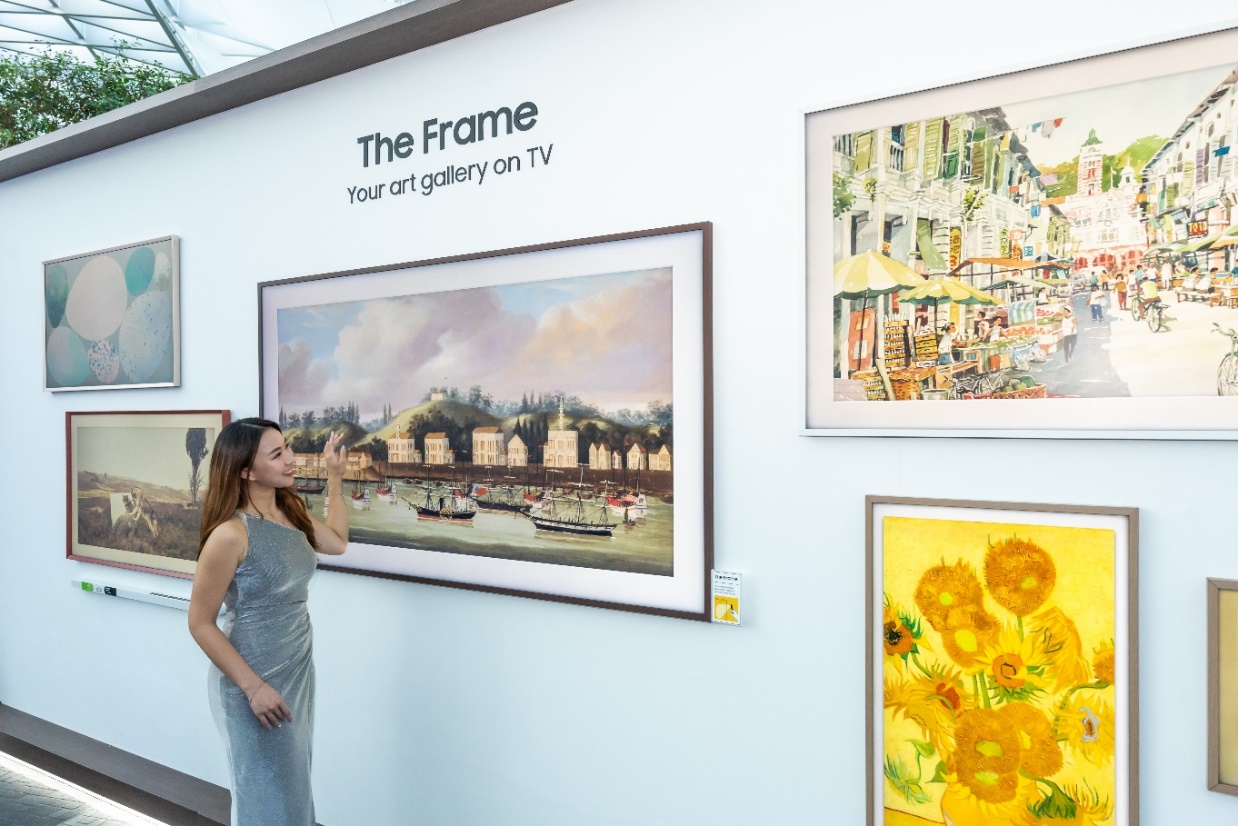Samsung Partners National Heritage Board to Bring a Slice of Singapore’s Cultural Heritage to Samsung The Frame TV