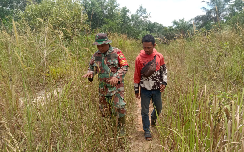 Serka Suandi Rutin Patroli Waspada Karhutla
