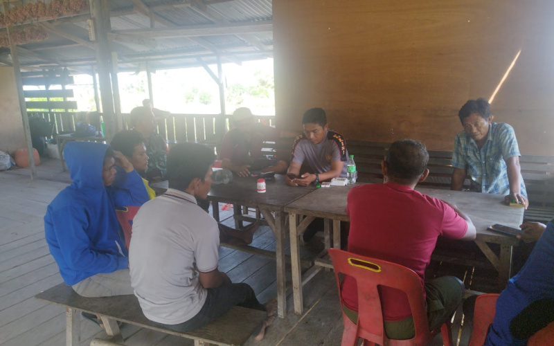 Komunikasi Sosial, ini Pesan Babinsa Koramil 03 SS