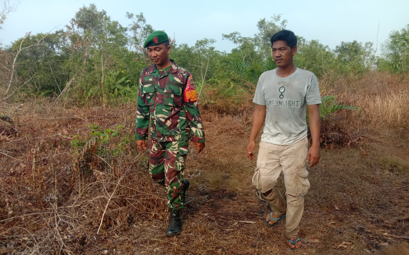 Babinsa Koramil 01 Patroli, Jaga Kelestarian Lingkungan