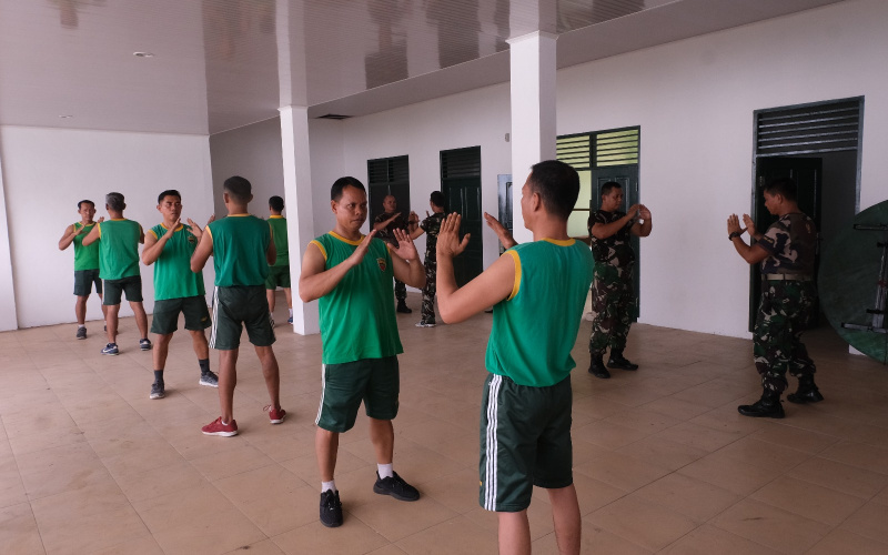 Dandim 0320 Dumai Gelar Pelatihan Bela Diri Taktis
