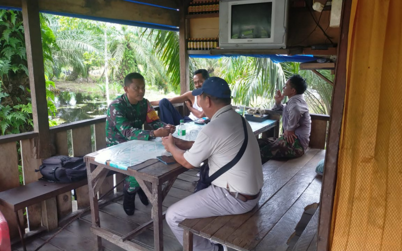 Babinsa Koramil 03/SS Antisipasi Tindak Kejahatan yang Meresahkan Warga