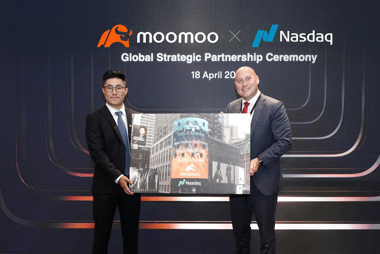Moomoo Tandantangani Kemitraan Strategis Global yang Baru dengan Nasdaq