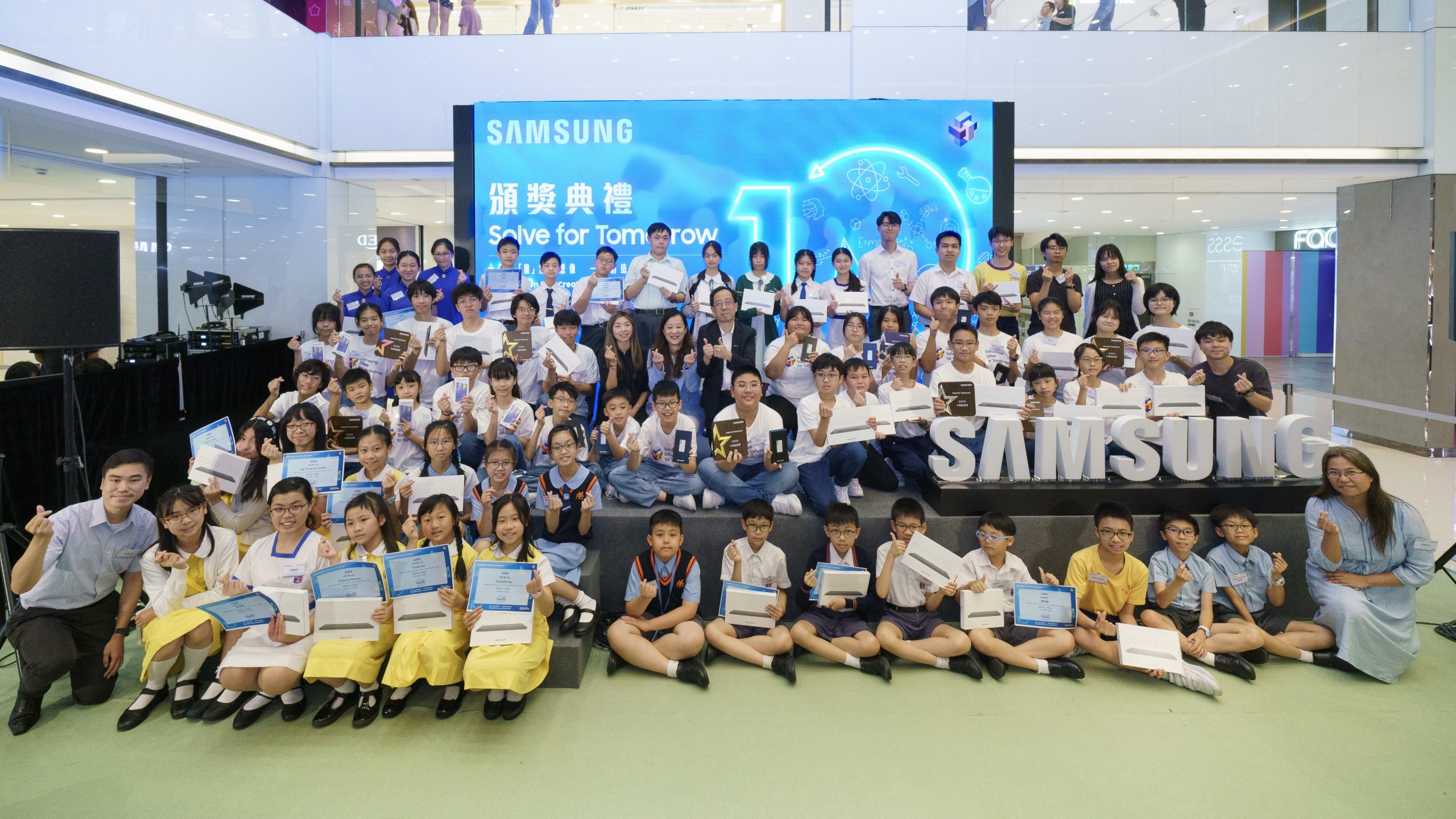 Ying Wa Primary School dan Ho Yu College and Primary School Juarai Samsung Solve for Tomorrow 2023 Hong Kong