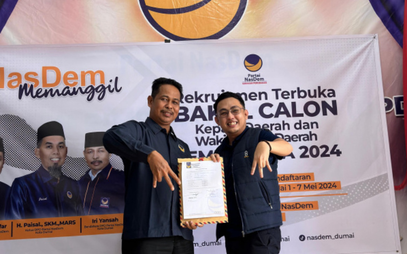 Memenuhi Persyaratan, Viencent Sebagai Kandidat Kuat Calon Wakil Walikota Dumai