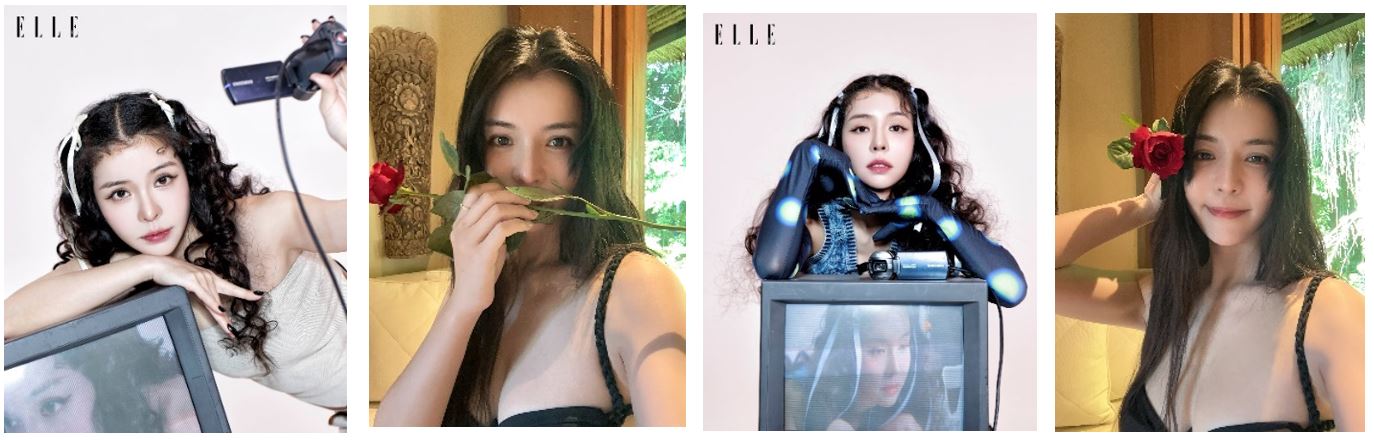 Ikon Mode Internasional Tia Lee Muncul di Sampul Majalah Mode Thailand ELLE Magazine