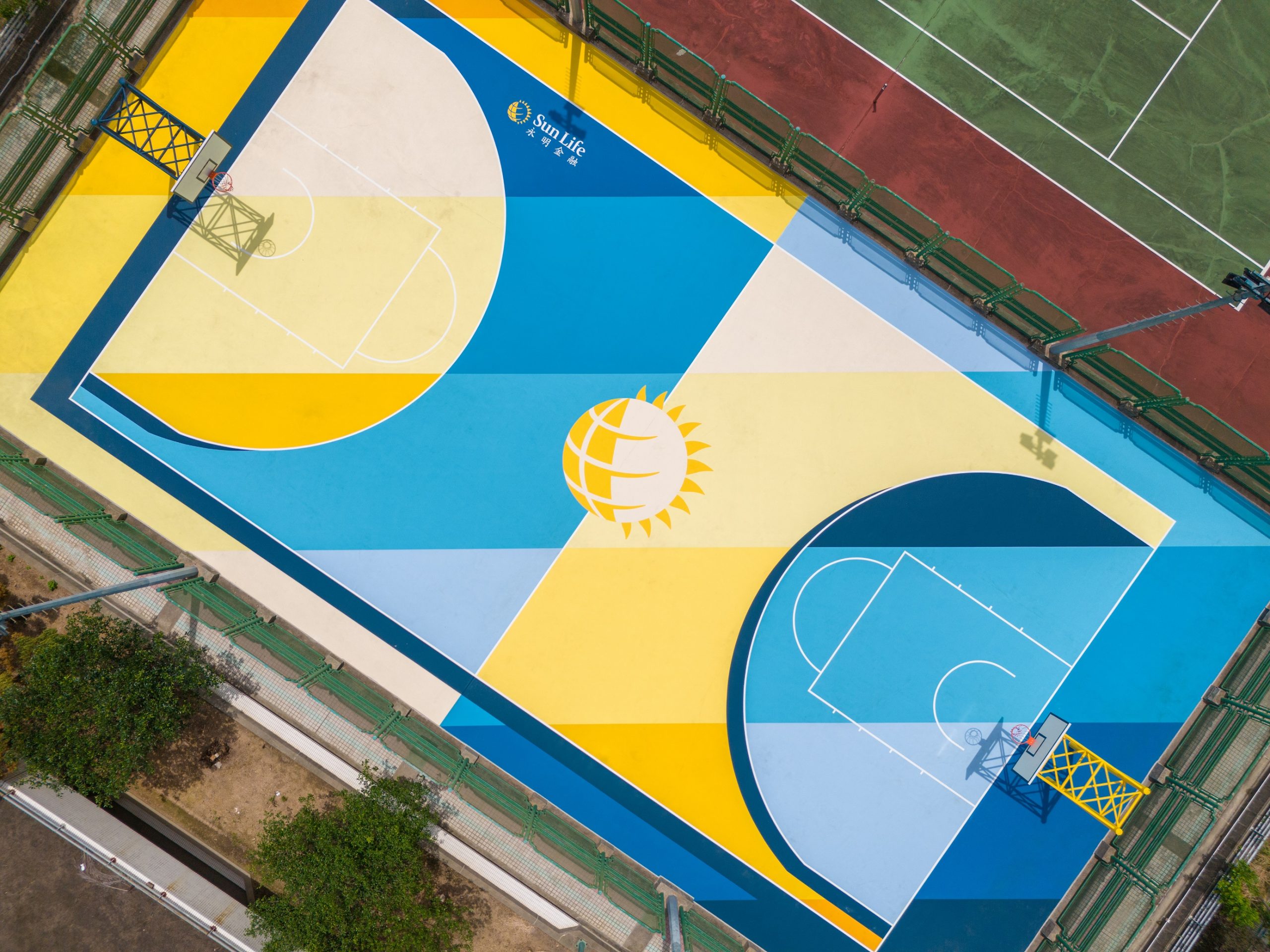 Sun Life & Beyond Sport promote healthy communities with the opening of basketball court in Wah Sum, Fanling, Hong Kong – part of 