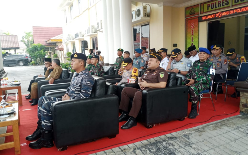 Letkol Inf Antony Hadiri Apel Gelar Pasukan Operasi Patuh Lancang Kuning