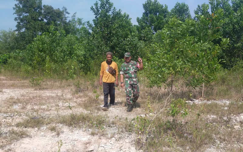 Berikut Giat Rutin Babinsa Bagan Besar Timur