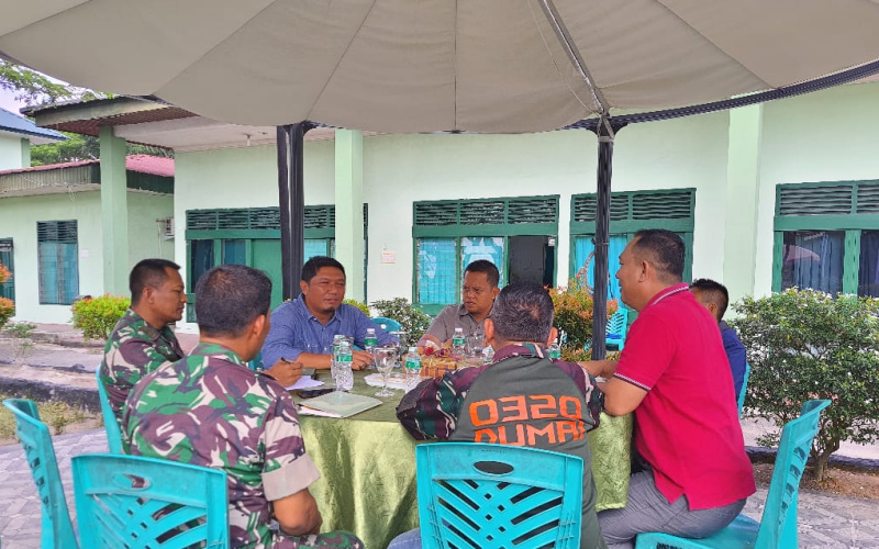 Dinas Pertanian Kunjungan ke Kodim Dumai, ini Pesan Letkol Inf Antony
