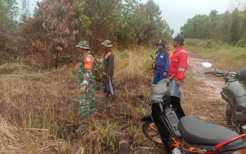 Patroli, Serda Cerzakatno Kembali Ingatkan Warga Terkait Bahaya Karhutla