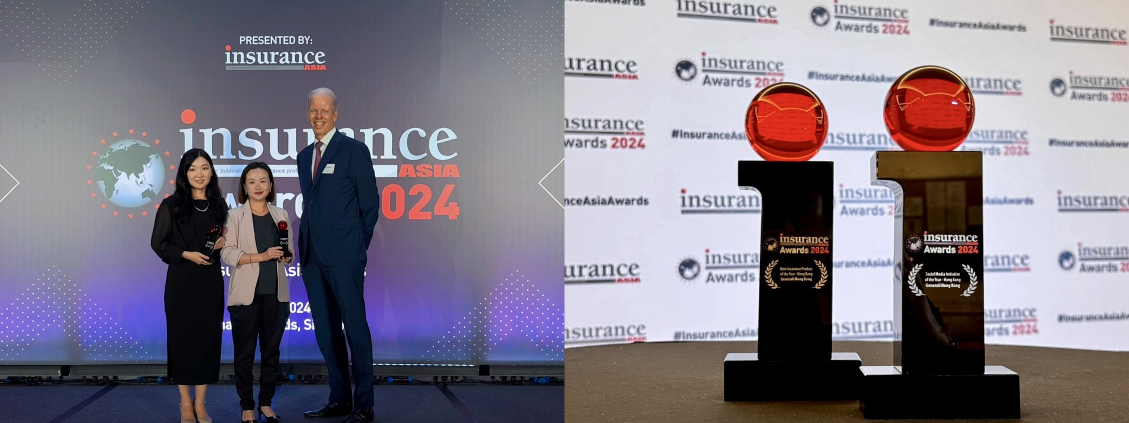 Generali Hong Kong Raih Dua Penghargaan di Insurance Asia Awards 2024
