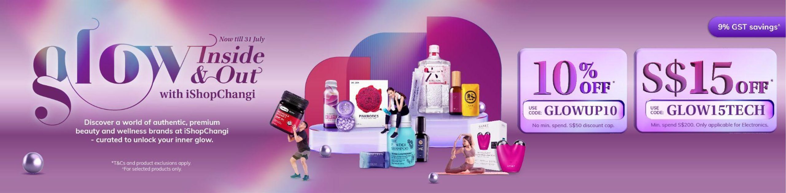 Glow Up with iShopChangi's Beauty & Wellness Sale in Singapore