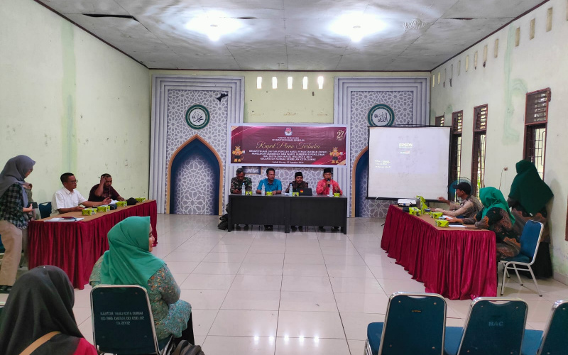 Koramil 03 Hadiri Undangan Rapat Pleno Rekapitulasi DPHP