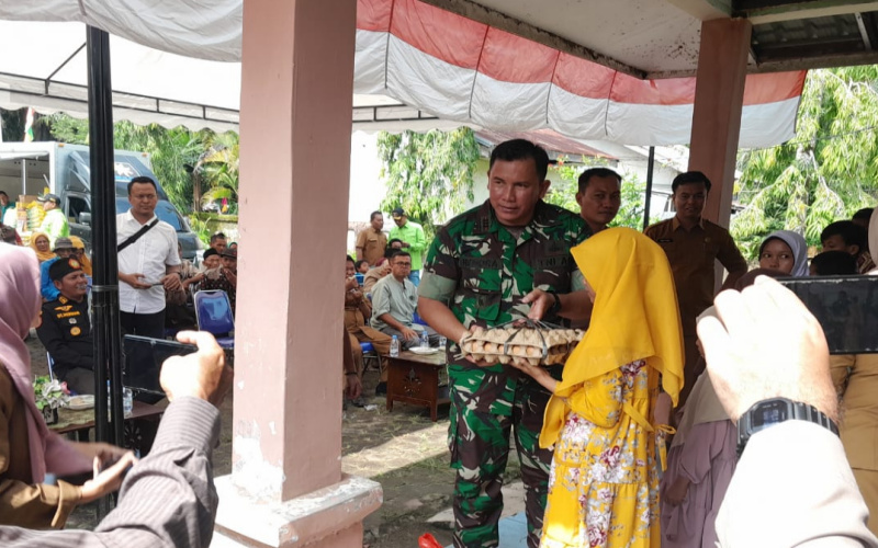 Kapten Inft Hendra Darma Pimpin Giat Kolaborasi Tiga Pilar