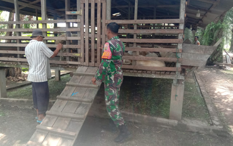 Koramil 03 Sungai Sembilan Rutin Jalankan Program PMK