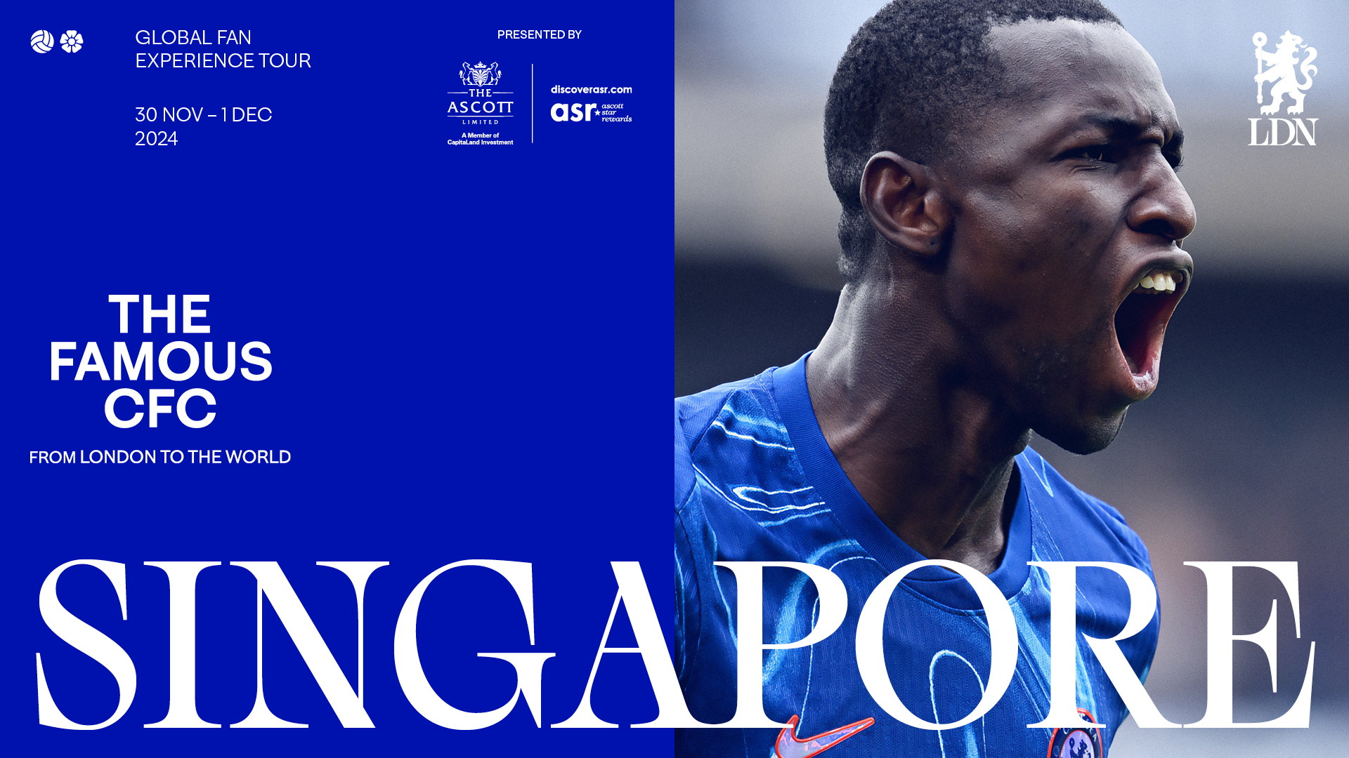 Ascott Hadirkan The Famous CFC ke Singapura, Termasuk Legenda Chelsea Gianfranco Zola