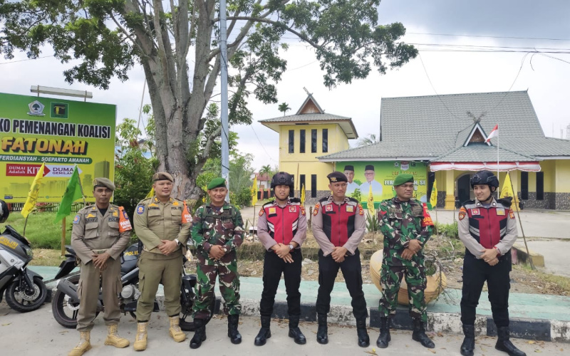 Personil Kodim Dumai Gelar Patroli Sinergitas Tiga Pilar