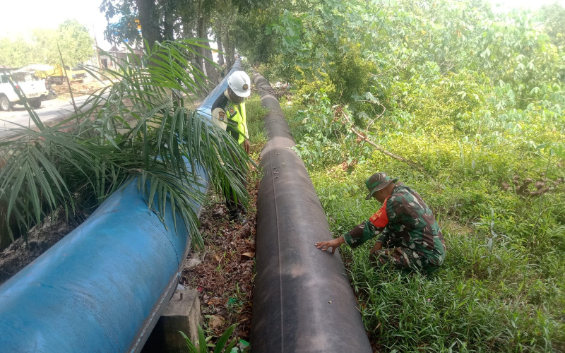 Serka Suandi Pastikan Keamanan di Sekitaran Pipa Minyak PHR