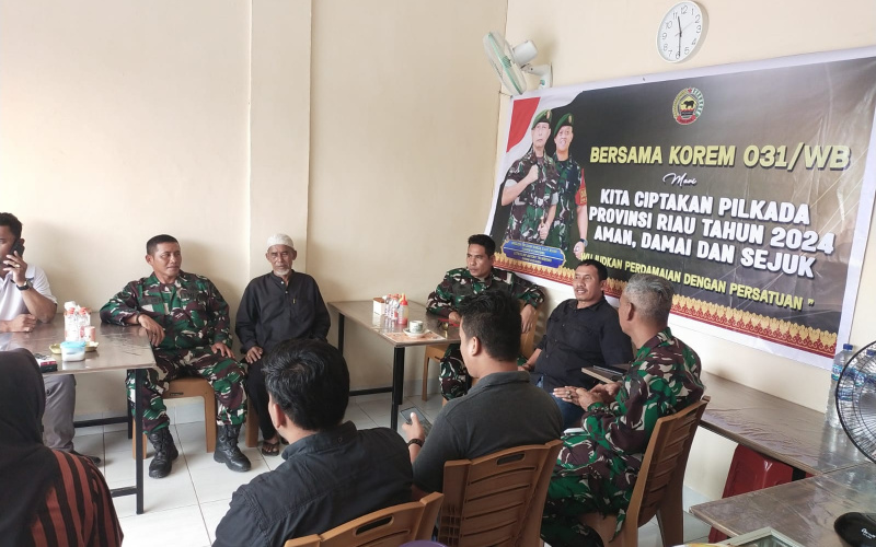 Libatkan Seluruh Personil, Dandim Dumai Dukung Pemilu Damai