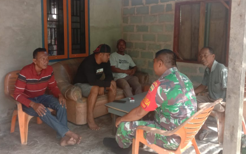 Koramil 02 Komunikasi Sosial, Ciptakan Kondusifitas Jelang Pilkada