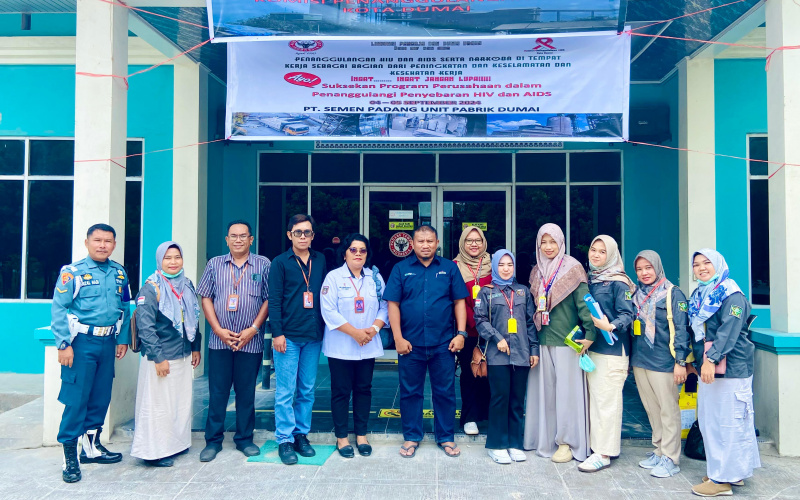 KPA Dumai Gelar Sosialisasi HIV/AIDS di PT Semen Padang
