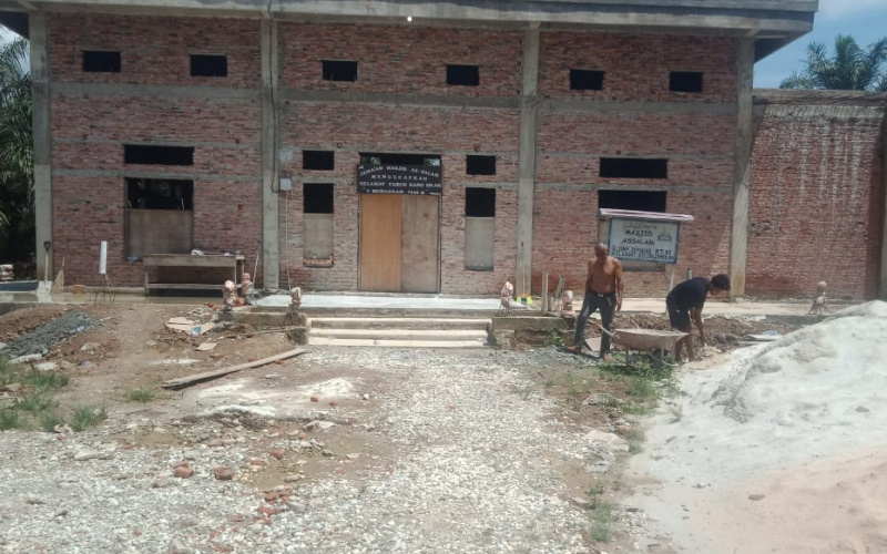 Kodim 0320 Dumai Komitmen Teruskan Pembangunan Masjid As Salam